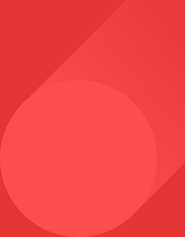 Red graphic design with circle