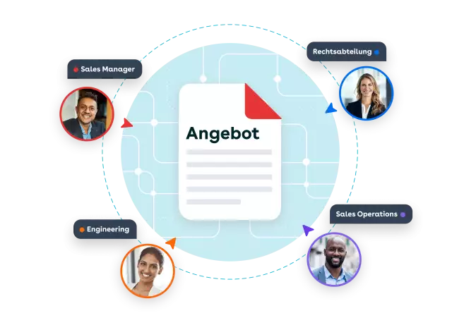 Contract collaboration illustration