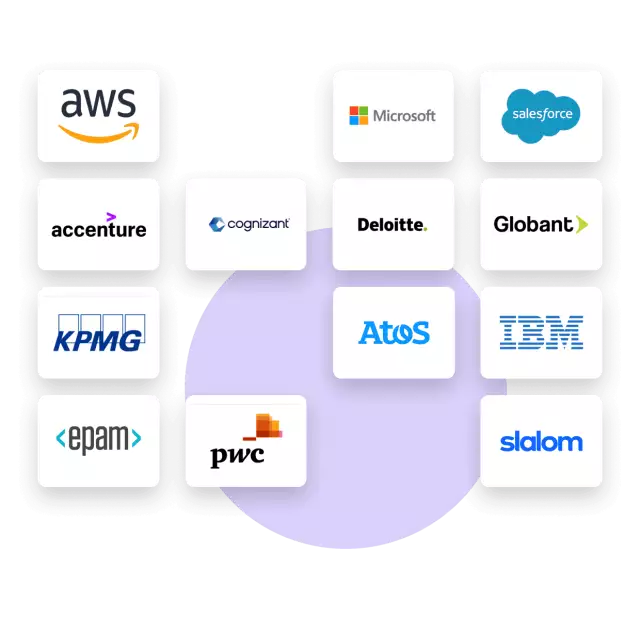 Diagram showing data merging from different sources to automatically generate a document