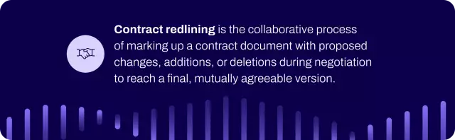 Redlining contract meaning.