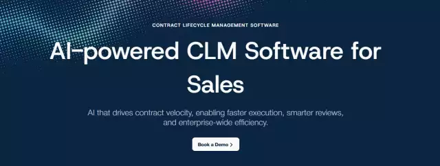 Provakil AI contract lifecycle management tool homepage.