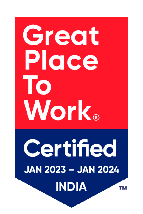 India Great Place to Work Award 2023 logo 