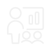 Person giving a presentation icon