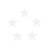 Five stars in a circle icon
